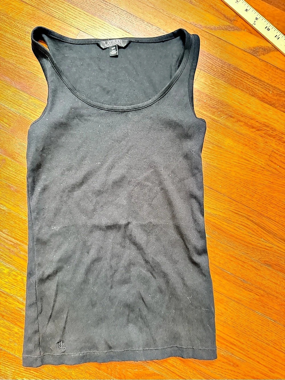 Lauren Women'Small Tank Top Black Size Small/P